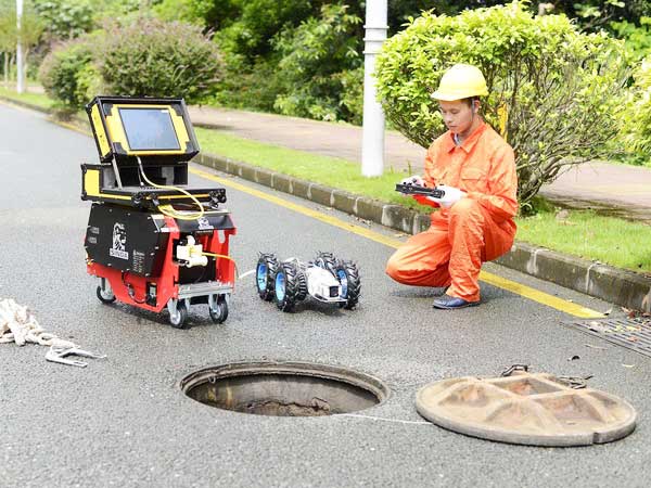 罗江管道机器人检测